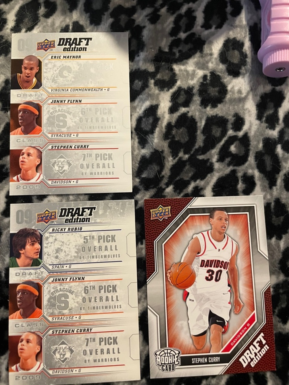 Draft Edition Stephen Curry Rookie Card - Red/White